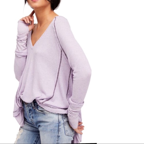 FREE PEOPLE Laguna Thermal Top. NWT - Picture 4 of 8